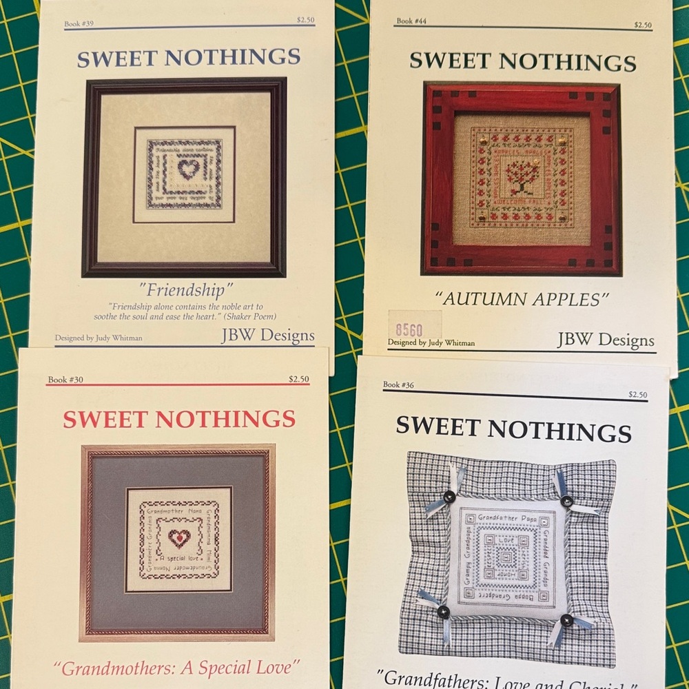 JBW Designs Cross Stitch Pattern Set
